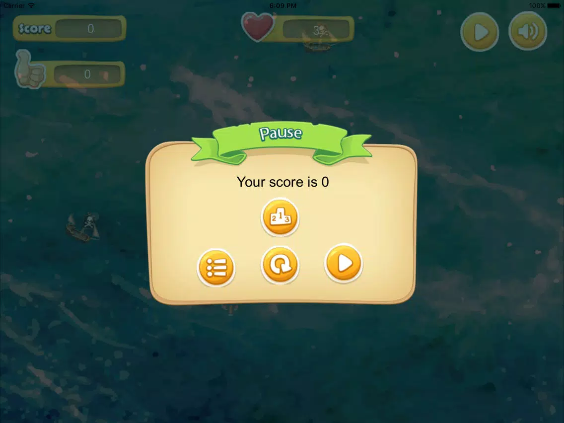 Captures d'écran de Sea Battle Defeat Game iPad 