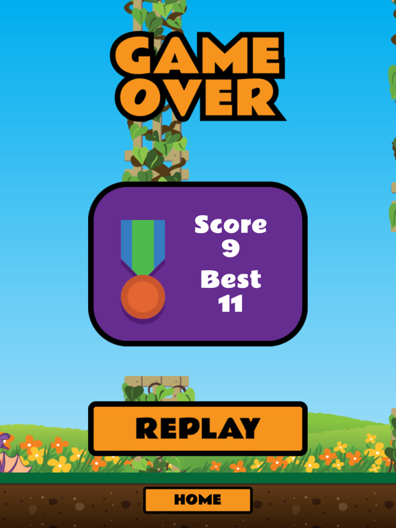 Flappy Fruit Bat Game iPad  Ekran Görüntüleri