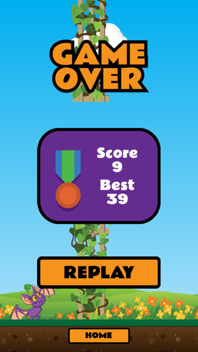 Flappy Fruit Bat Game Ekran Görüntüleri