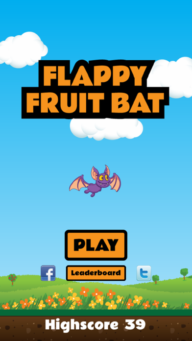 Flappy Fruit Bat Game Ekran Görüntüleri