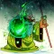Crazy Green Wizard Village