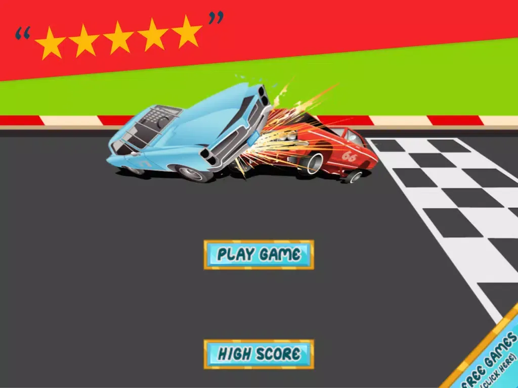 A Car Crash Driver Dodge FREE - Extreme Reckless Street Crash Mayhem iPad Screenshots