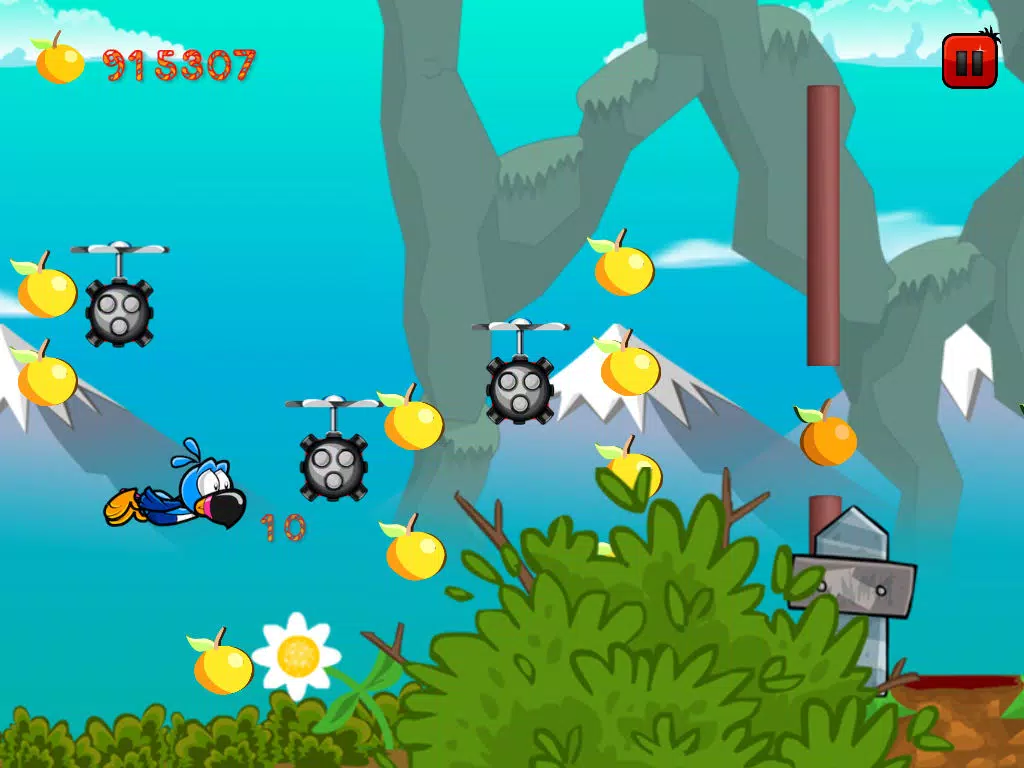 Awsome Bird Fly-ing Escape Game for Free iPad  Screenshots