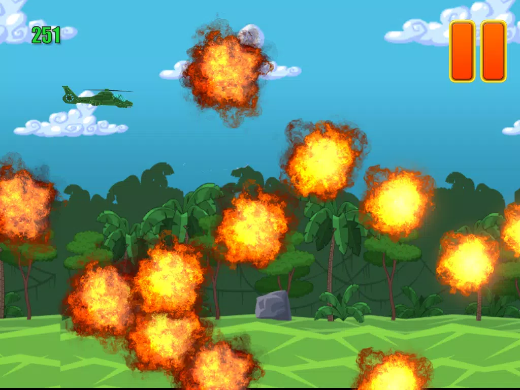 Tangkapan layar Black-Hawk Apache Legend Game - Total Chaos iPad 