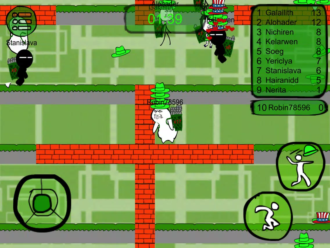 Green men's Battle Royale iPad  Screenshots