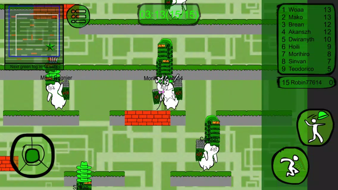 Green men's Battle Royale Screenshots