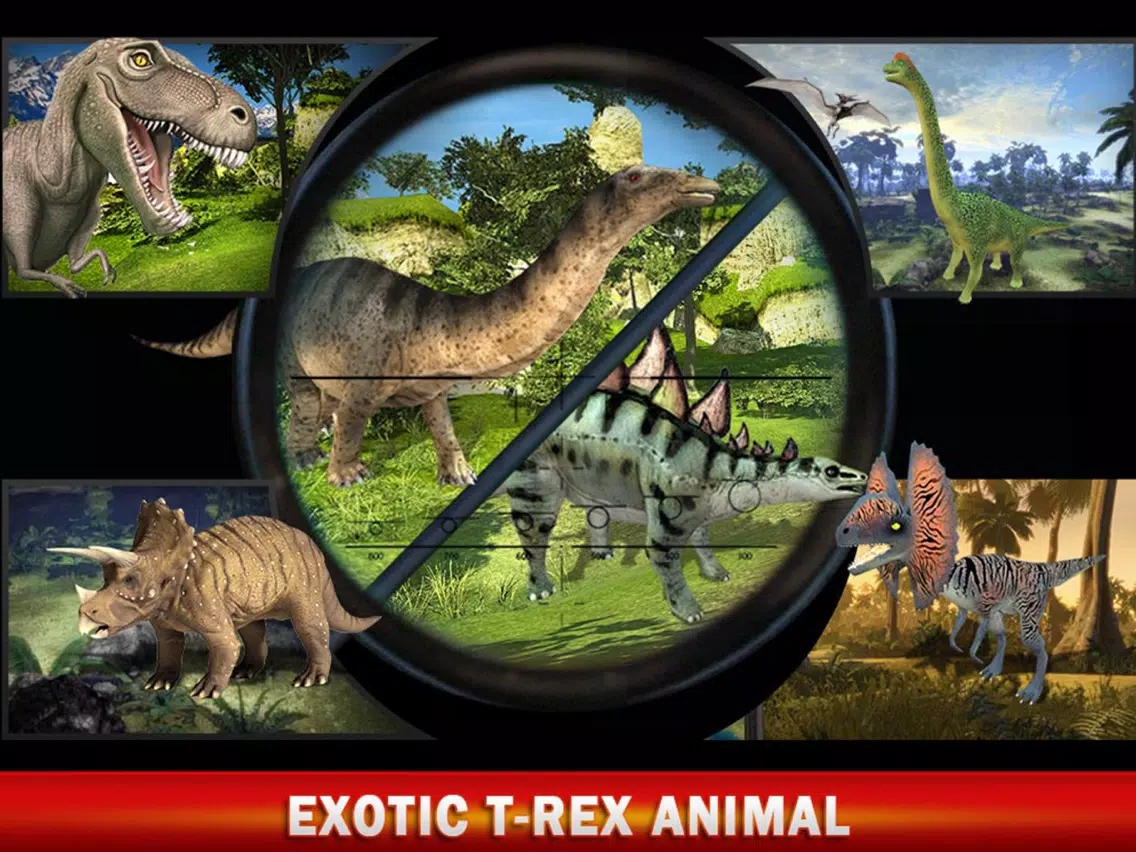 Carnivores Dinosaur Hunter Park 2016: T-Rex Hunting Season in Safari Park iPad Screenshots