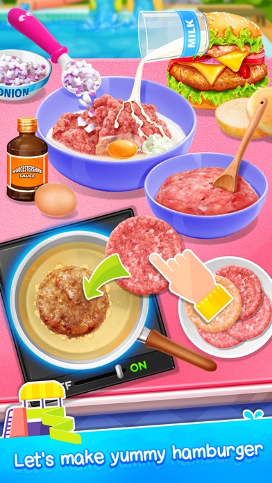 صور Hamburger & Icy Juice
