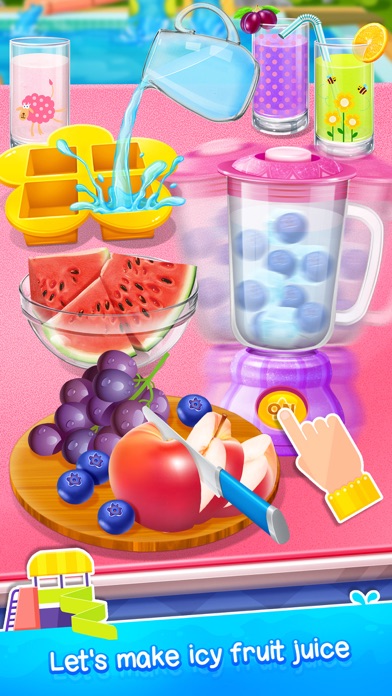 صور Hamburger & Icy Juice