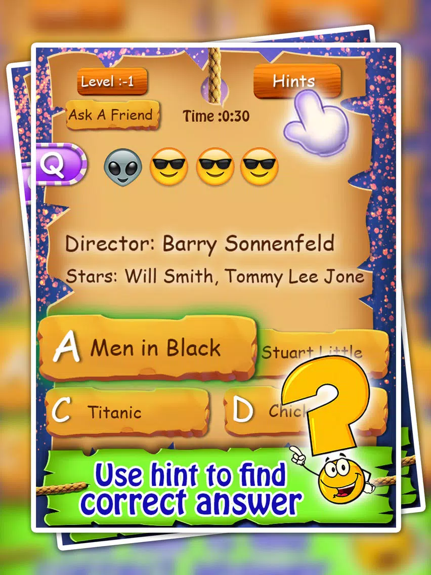 Guess The Emoji - Guess the Movie - Guess The Movie Game - Free New Popular Quiz iPad Screenshots