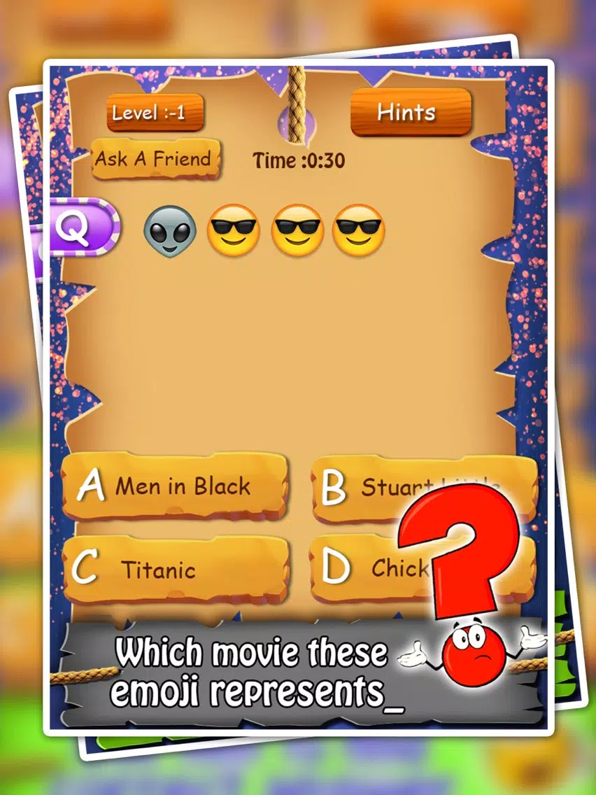 Guess The Emoji - Guess the Movie - Guess The Movie Game - Free New Popular Quiz iPad Screenshots
