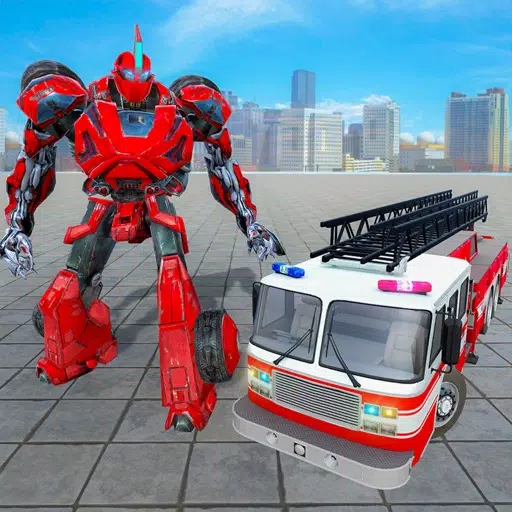 Fire Engine Robot Transform Fire Engine Robot Transform