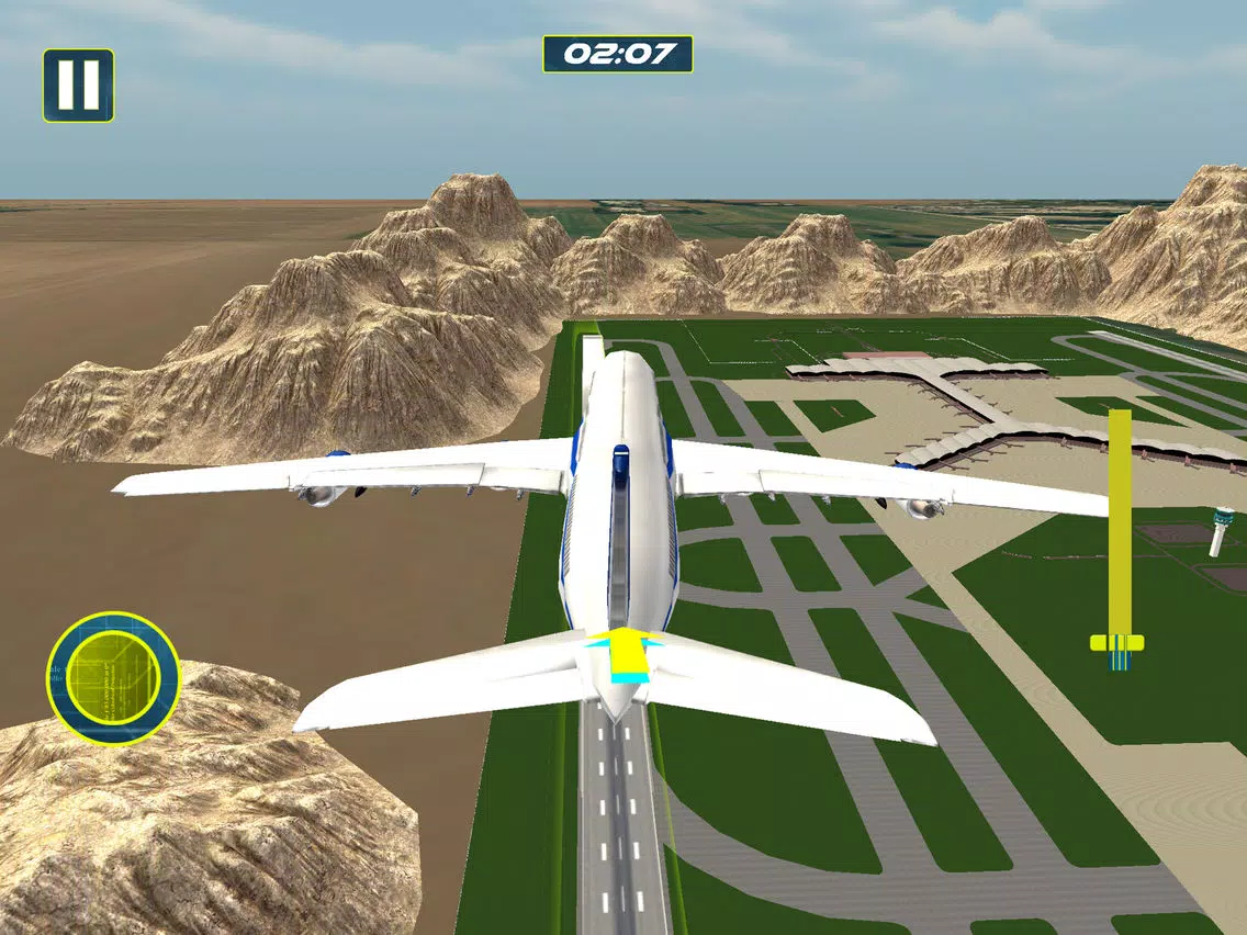 Pilot Plane Landing Game - Flight Simulator iPad Screenshots