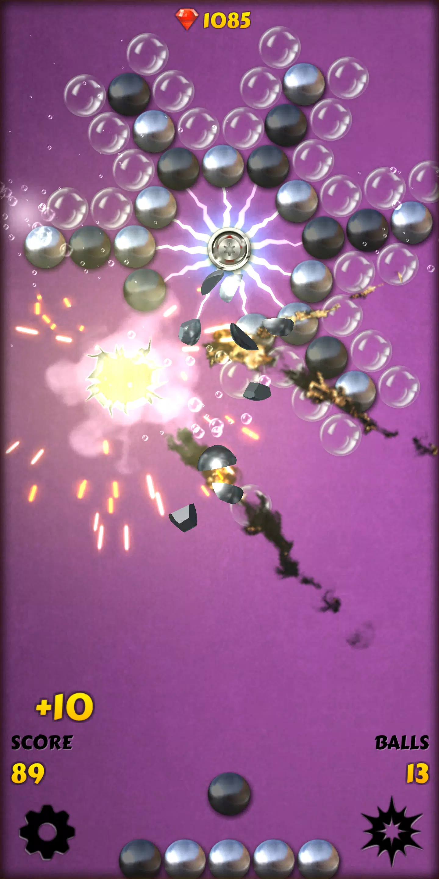 Magnet Balls PRO: Match-Three Screenshots
