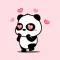 Crazy Panda Sticker- WASticker