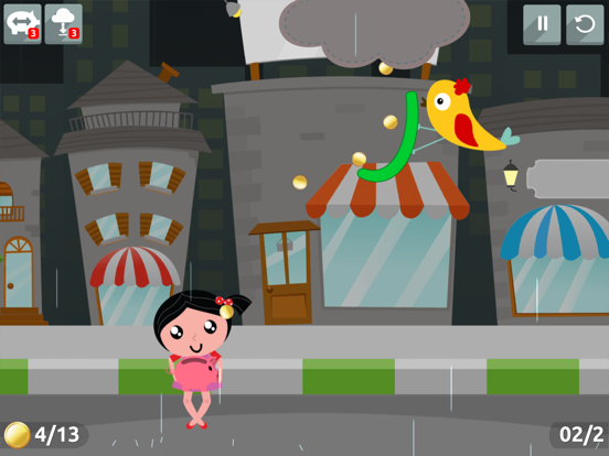 Raining Coins iPad  Screenshots