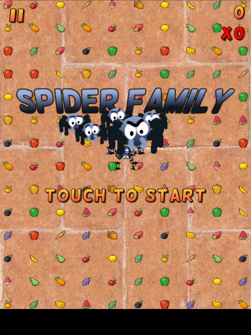 Tangkapan layar Spider Family iPad 