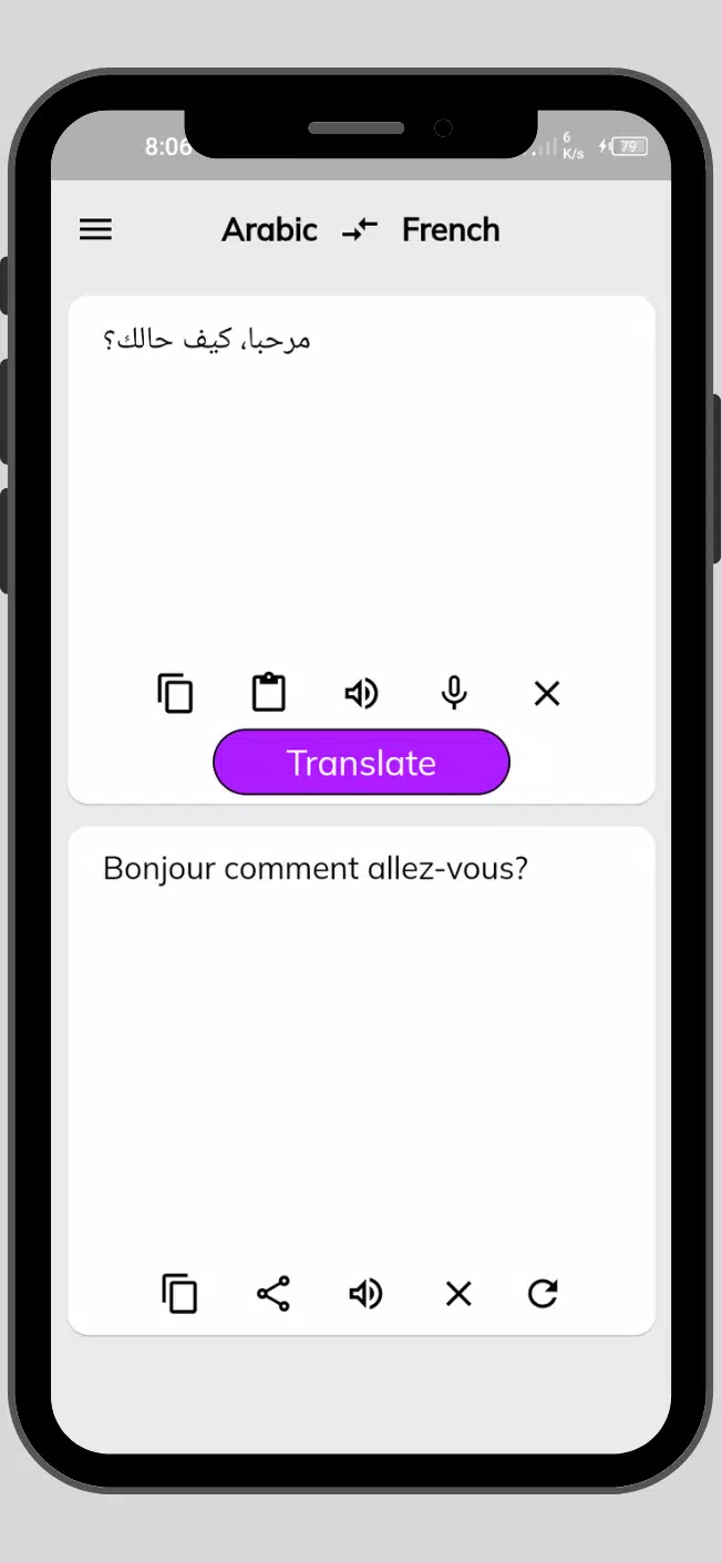 Arabic To French Translator Screenshots
