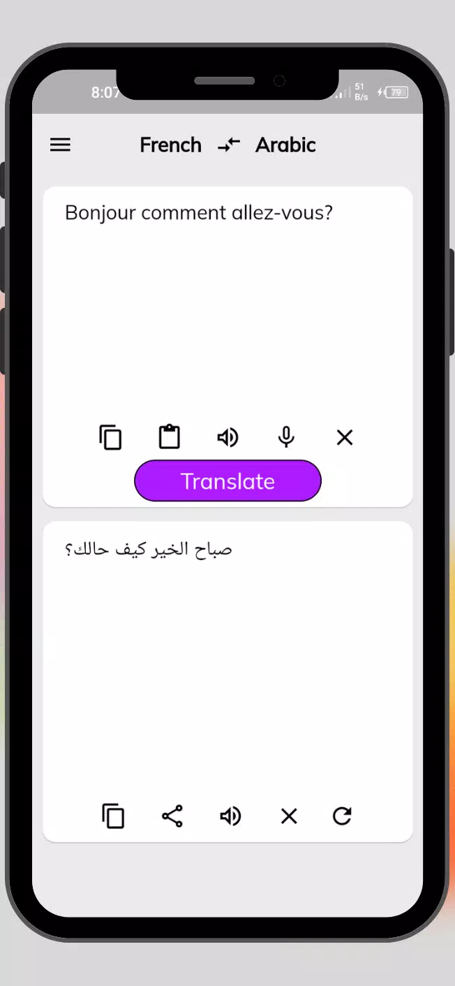 Arabic To French Translator Screenshots