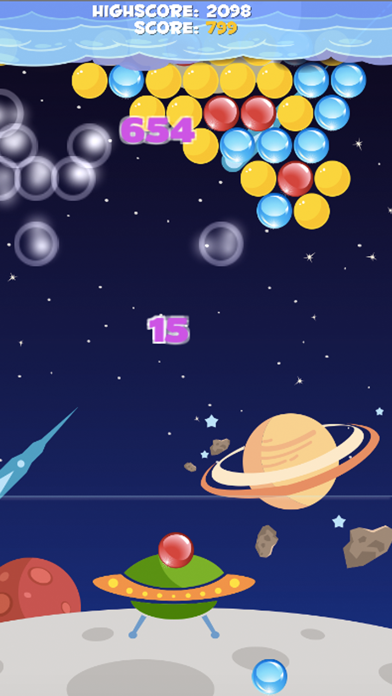 Bubble Cloud Planet Mania - Popping Shooter Puzzle Free Game Screenshots