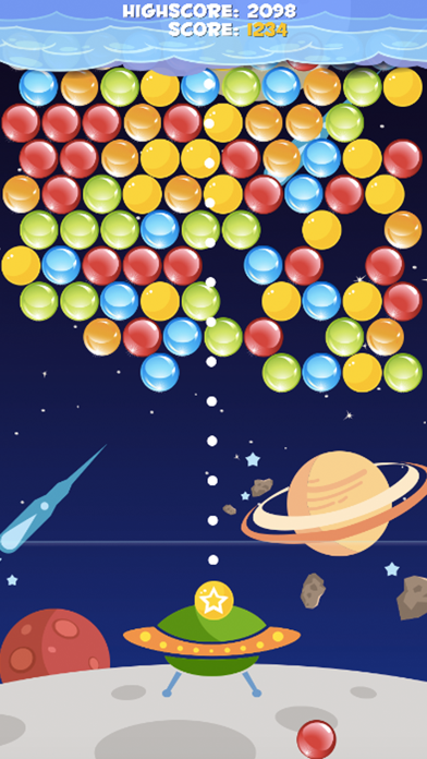 Bubble Cloud Planet Mania - Popping Shooter Puzzle Free Game Screenshots