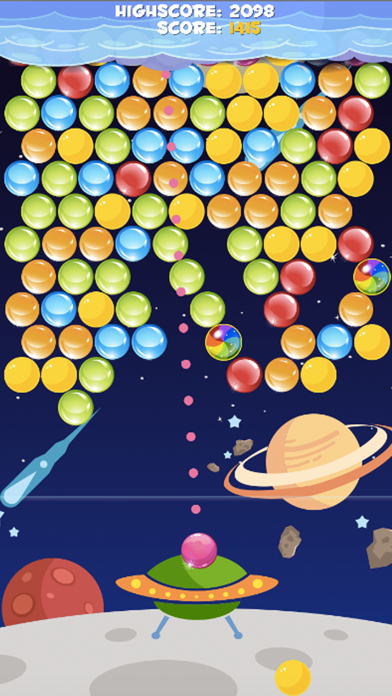 Bubble Cloud Planet Mania - Popping Shooter Puzzle Free Game Screenshots