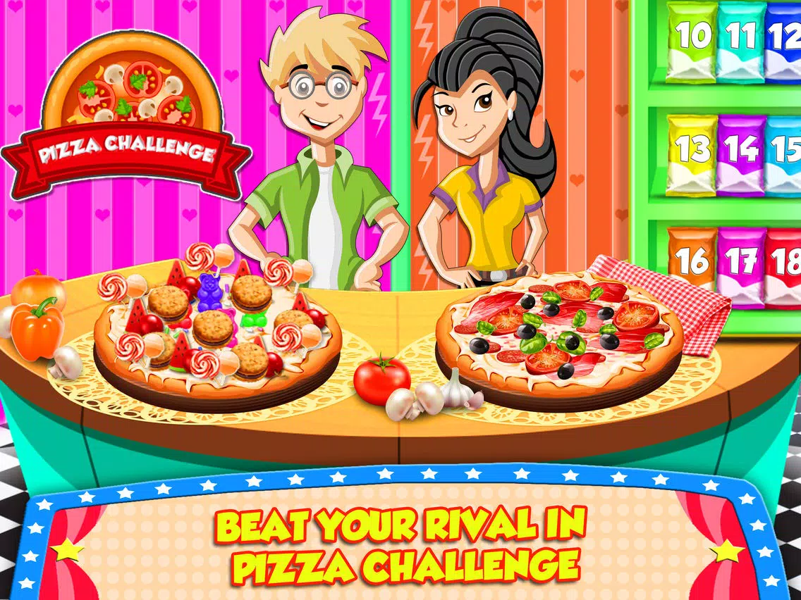 DIY Yummy pizza Challenge! Good Pizza Vs Bad Pizza iPad Screenshots