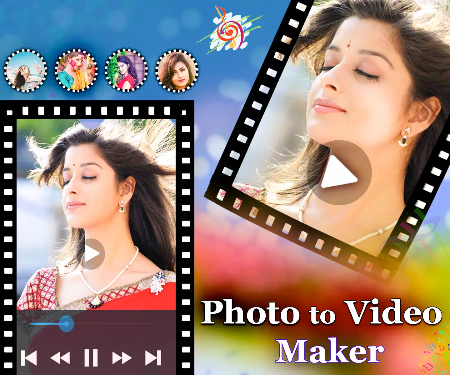 Photo to video maker Screenshots