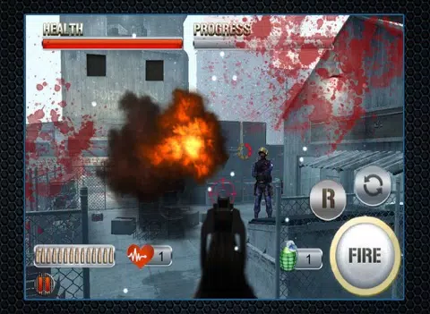 Tangkapan layar Action Army Sniper Elite Warfare - Commando Ops Assault iPad 