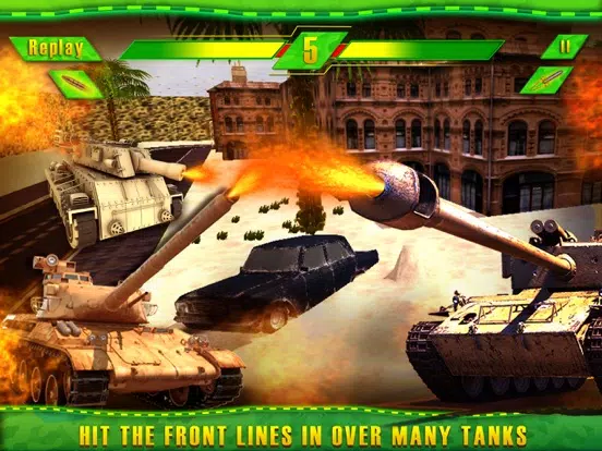 Armor Tank Platoon: Heavy Vehicle Fury Force Attack in American Civil War iPad  스크린샷
