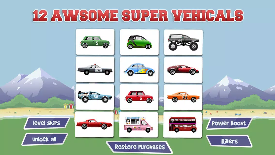 Auto Nitro Hill Racing - Free Car Race Screenshots