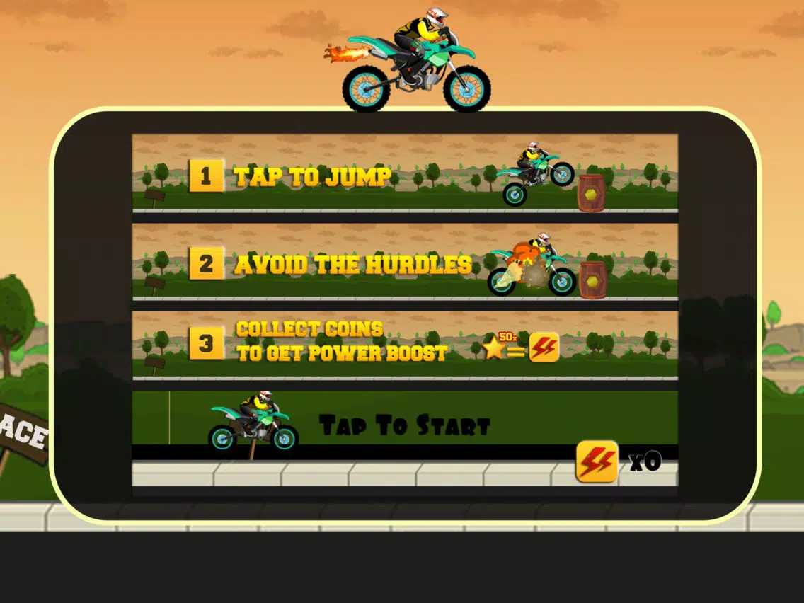 A Extreme Dirt Bike Race - Cool Racing Derby Free iPad Screenshots