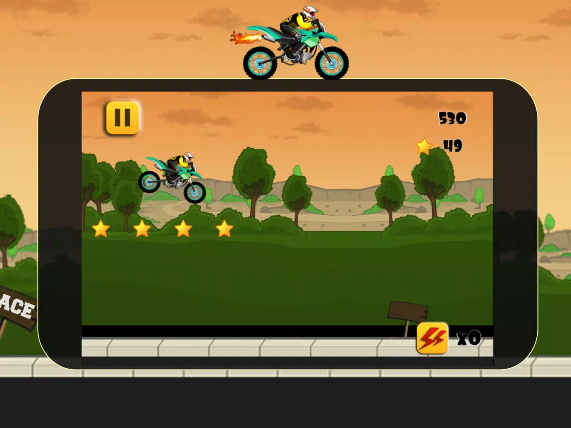 A Extreme Dirt Bike Race - Cool Racing Derby Free iPad Screenshots