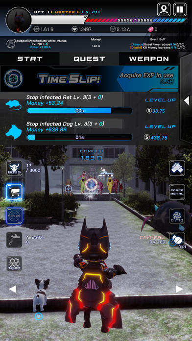 Captures d'écran de One More Time : Idle Game