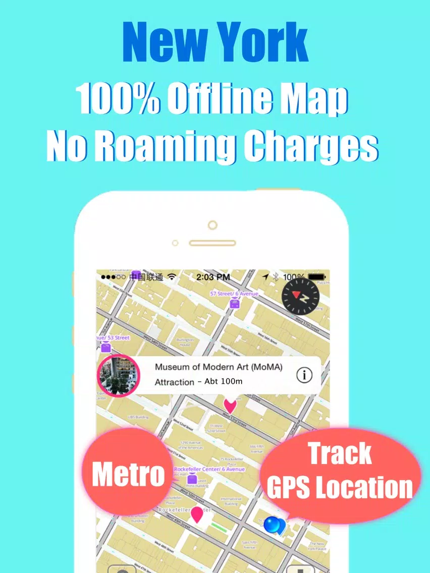 New York metro transit trip advisor gps map guide iPad Screenshots