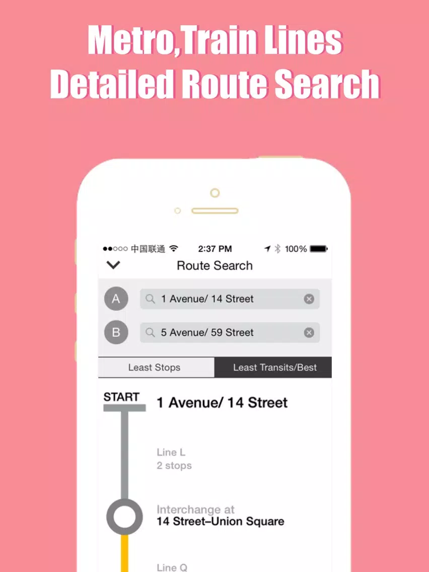 New York metro transit trip advisor gps map guide iPad Screenshots