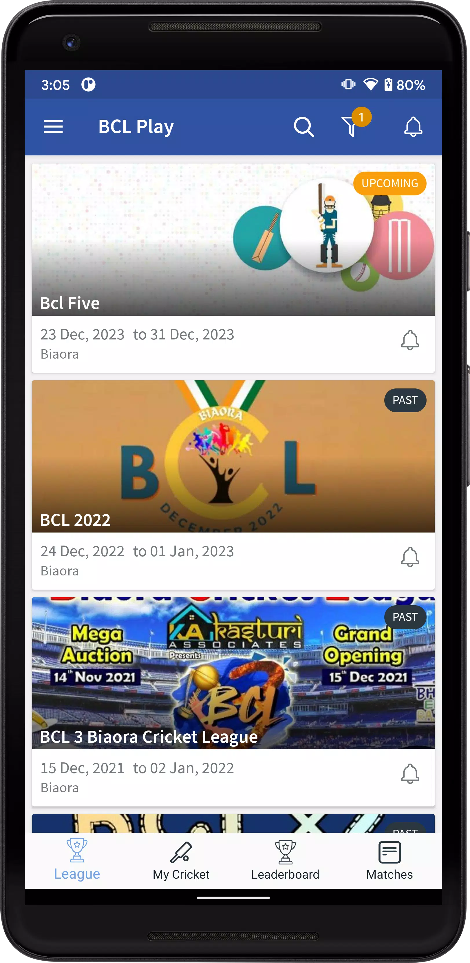 BCL Play Screenshots
