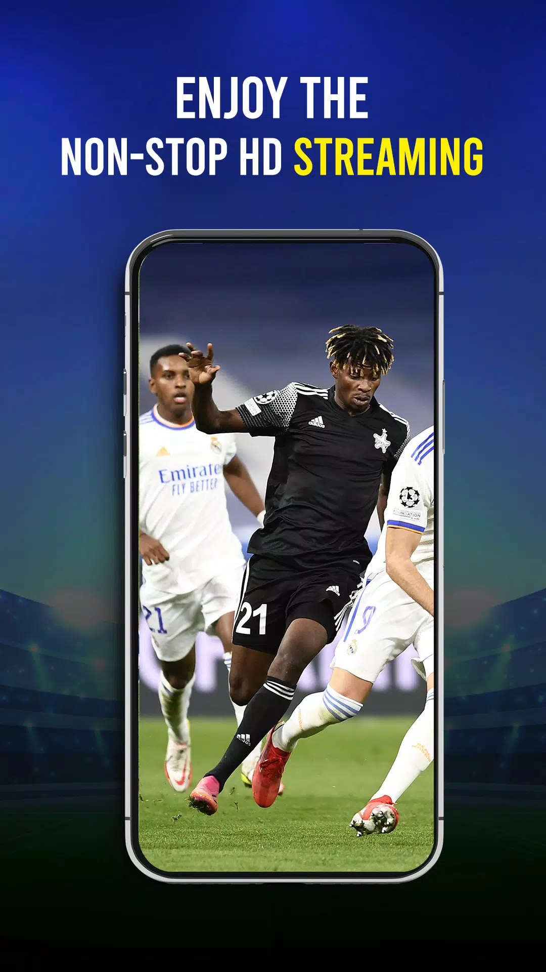 Live Football TV HD Streaming Screenshots