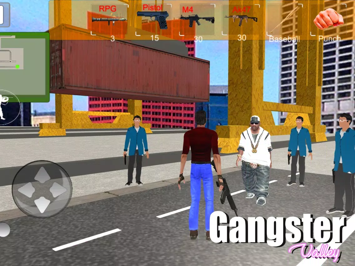 Tangkapan skrin Vegas Crime City iPad 