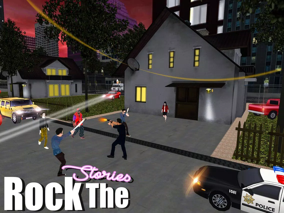 Tangkapan skrin Vegas Crime City iPad 