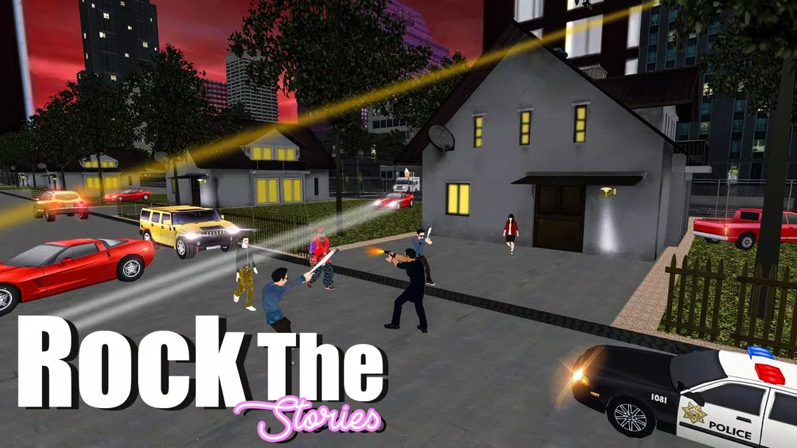 Tangkapan skrin Vegas Crime City