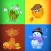 The Four Seasons - educational game for children and babies