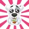 Puppy In Space Stickers Pack for iMessage