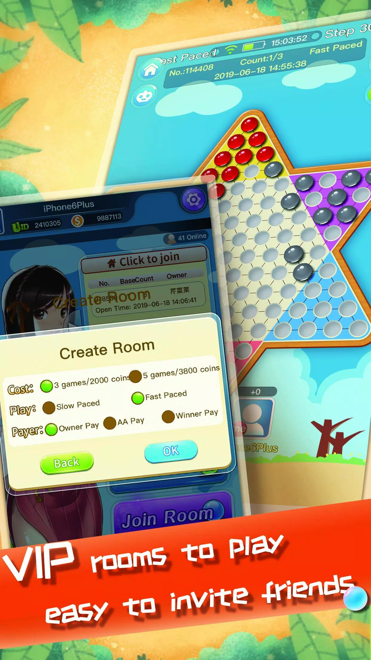 Chinese Checkers Online Screenshots