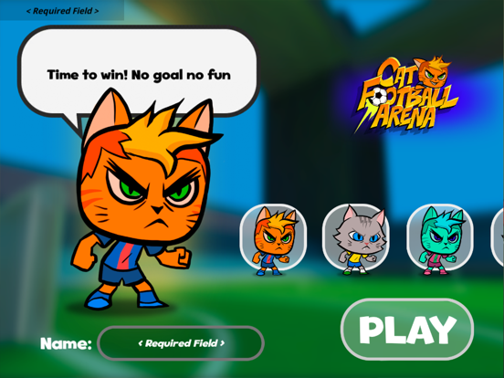 ภาพหน้าจอของ Cat Football Arena iPad 