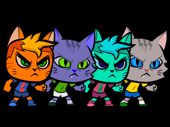 ภาพหน้าจอของ Cat Football Arena iPad 