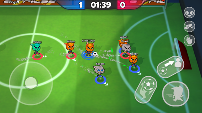 ภาพหน้าจอของ Cat Football Arena