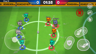 ภาพหน้าจอของ Cat Football Arena