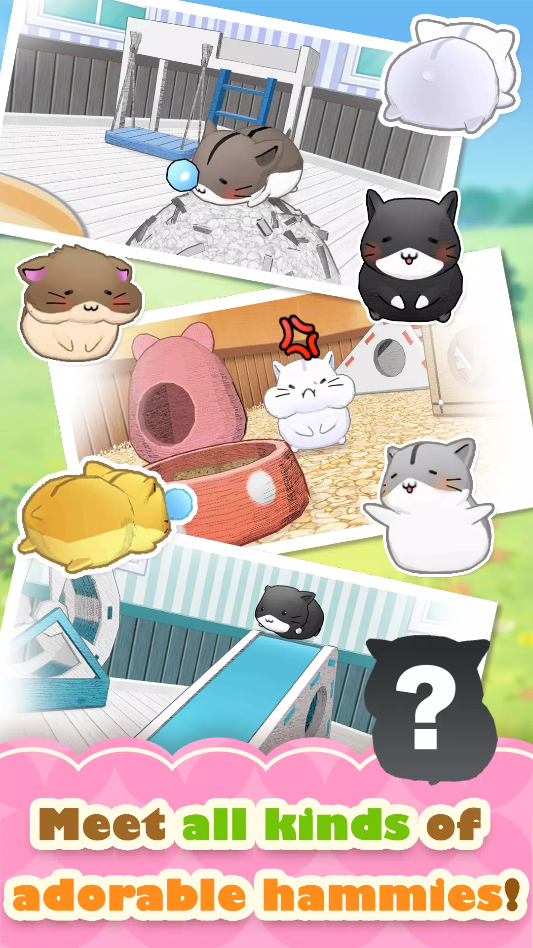 Hamster Life match and home Screenshots