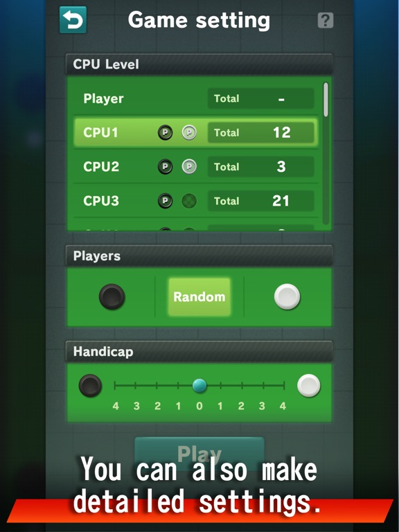 King of the game Reversi iPad Screenshots